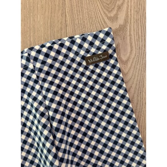 Matilda Jane Girls 10 Enchanted Garden Inner Artist Gingham & Floral Ruffle Pant - Picture 3 of 4